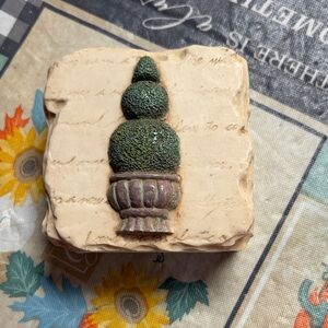 Decoline New York Decorative Topiary Trinket Box